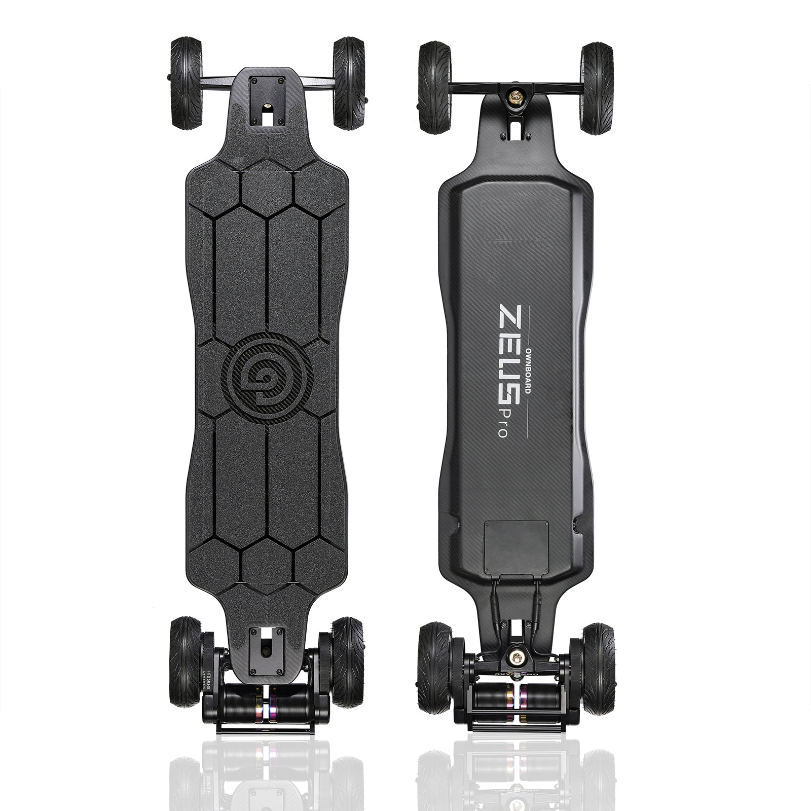 Ownboard Carbon ZEUS Pro Electric Skateboard - Recensione Skateboard elettrico