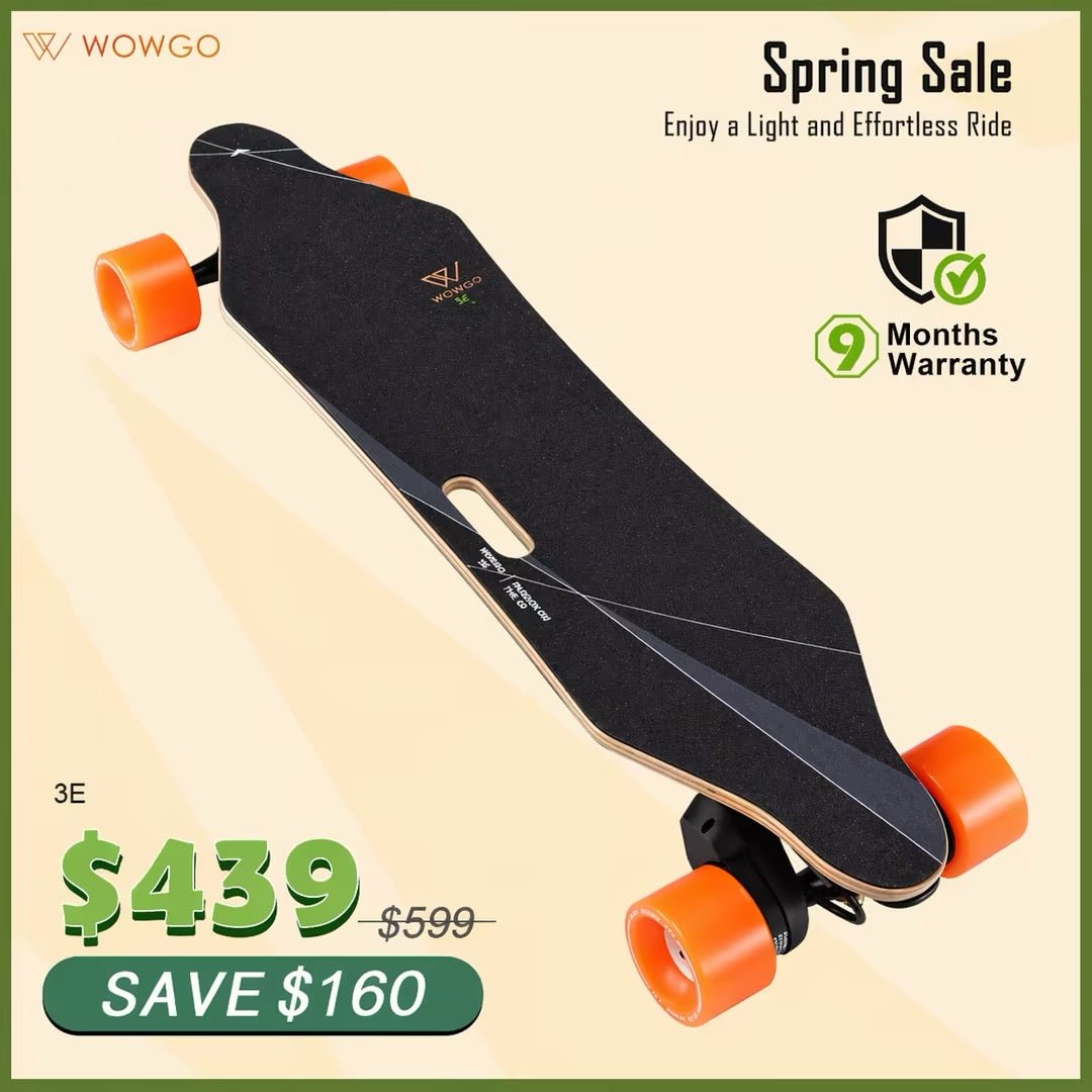 WowGo 3E Electric Skateboard & Longboard - Recensione Skateboard elettrico