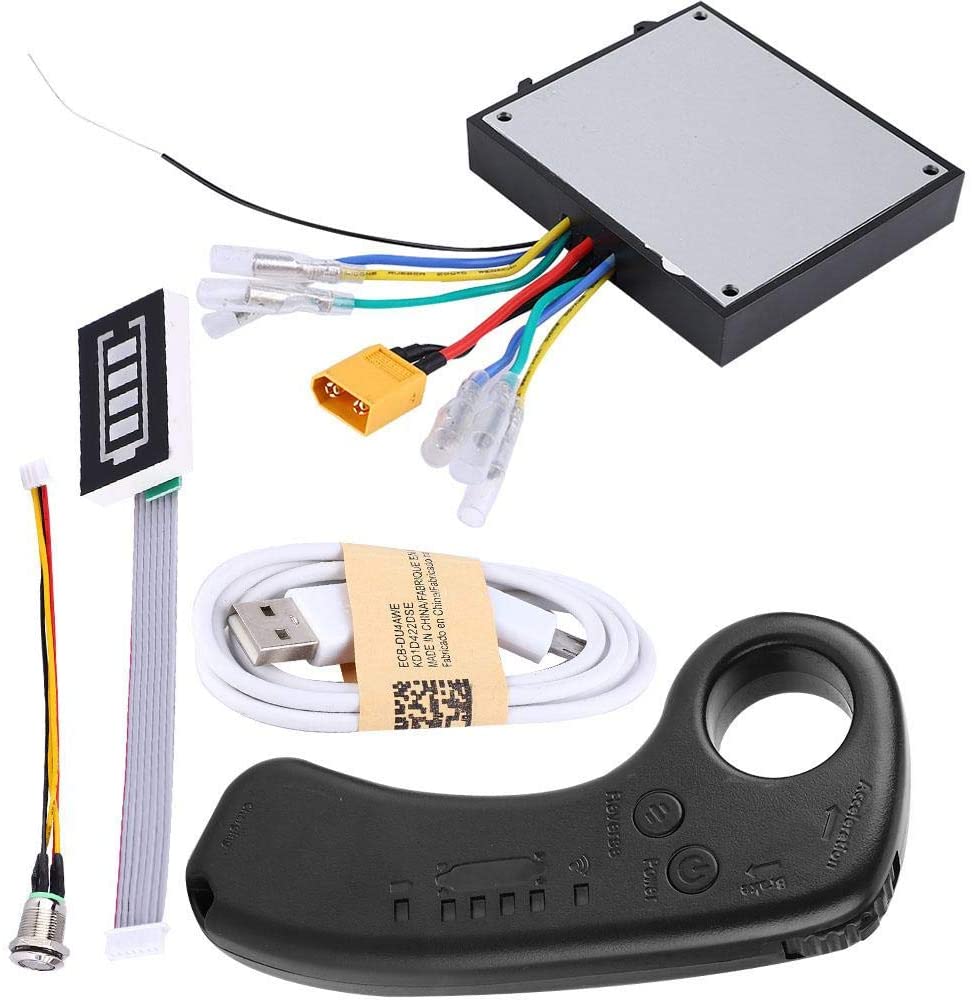 Esempio di kit elettronico per skateboard elettrico